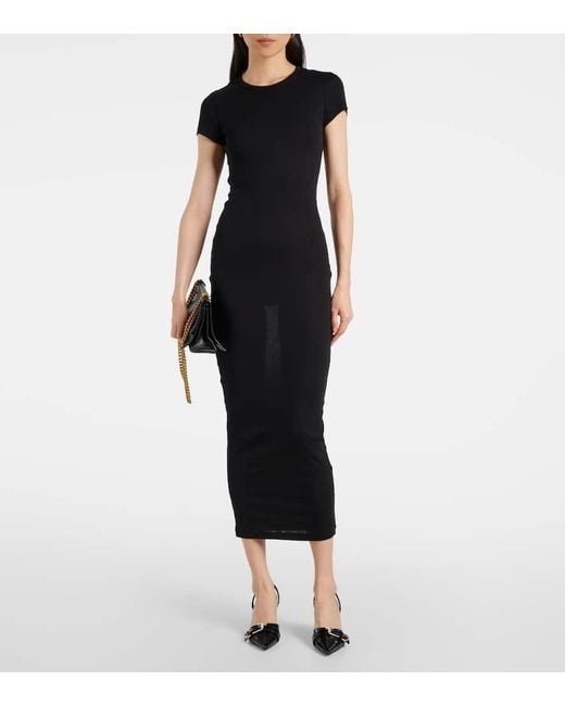 Wardrobe NYC Black Cotton Maxi Dress