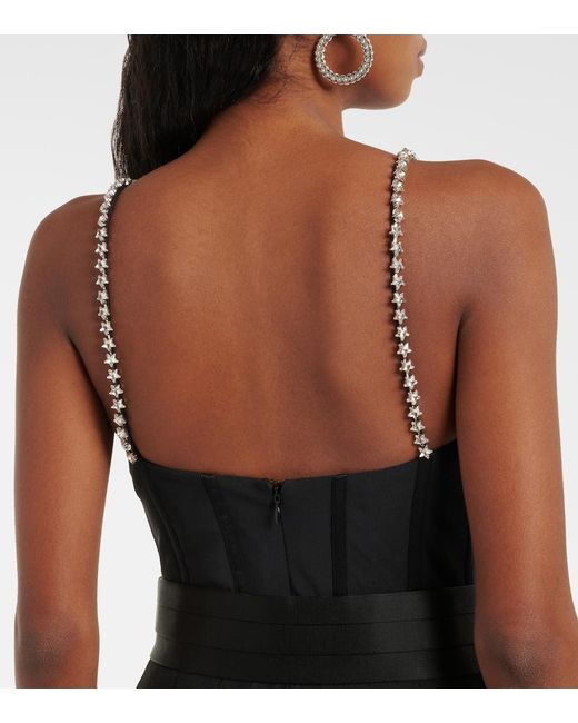 Rebecca Vallance Black Eclipse Bodysuit