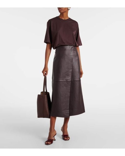 AMINA MUADDI Red Lupita 70 Patent Leather Mules