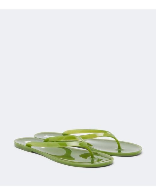 Christopher Esber Green Jo Thong Sandals