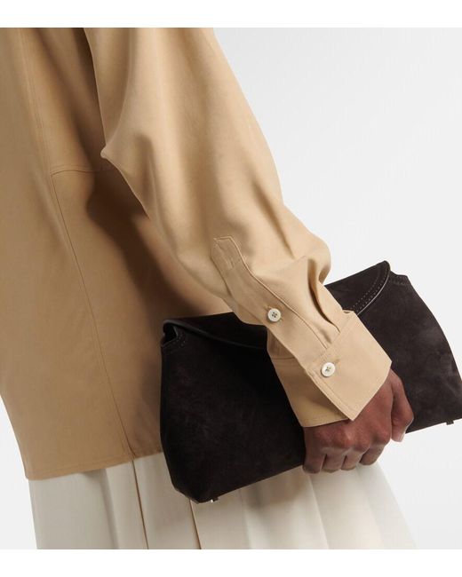 Totême  Natural Silk Poplin Shirt