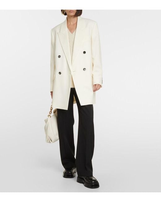 AMI Natural Wool Blazer