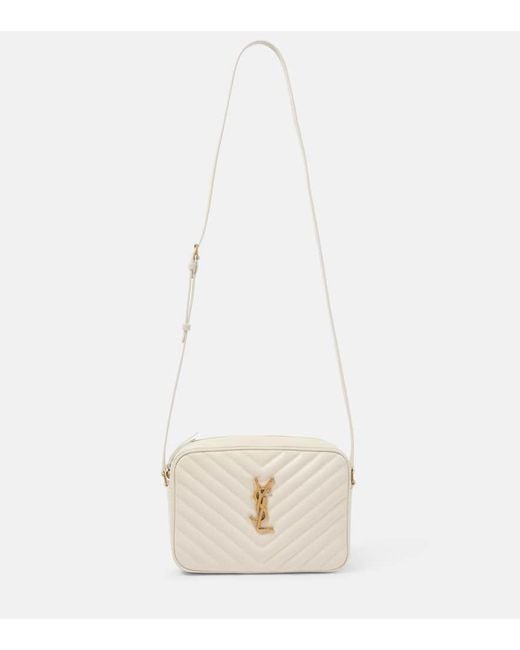 Borsa A Tracolla Lou di Saint Laurent in White