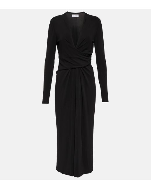 Velvet Black Eliana Jersey Midi Dress