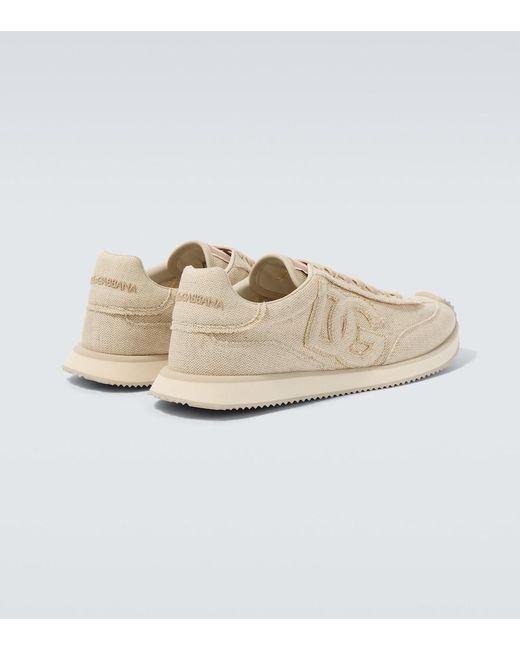 Dolce & Gabbana Natural Dg Cushion Sneaker for men