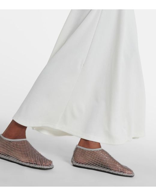Christopher Esber White Moodstone Maxi Dress