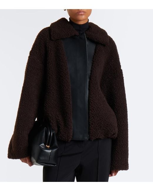 Sportmax Black Teddy Jacket
