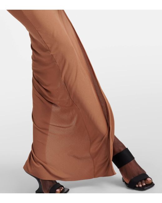 Robe longue Svita Rick Owens en coloris Brown