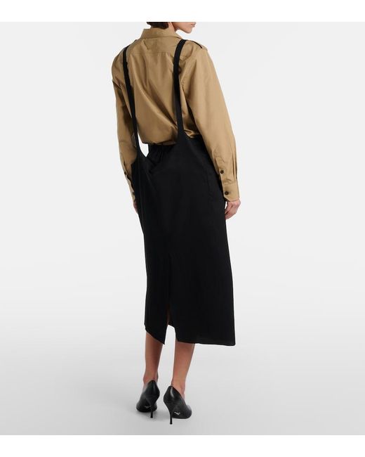 Prada Black Cotton Shorts