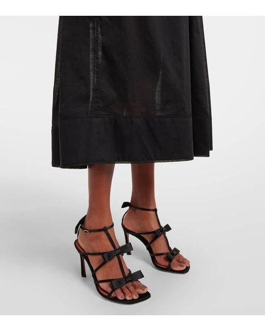 Abito A Corsetto Rhiannon Con Stampa Floreale di Zimmermann in Black