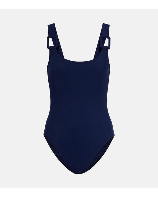 Karla Colletto Blue Juni Swimsuit