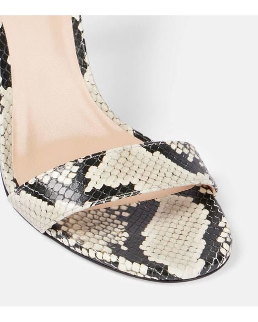 Tom Ford Natural Sandalen Padlock 105 Aus Leder