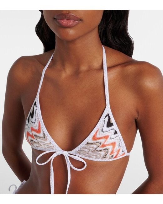 Bikini Wave Missoni de color White