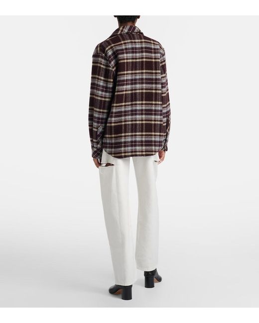 Maison Margiela White High-Rise Straight Leg Jeans
