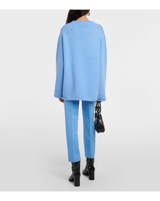 Pullover Cozy Comfort in misto alpaca di Dorothee Schumacher in Blue