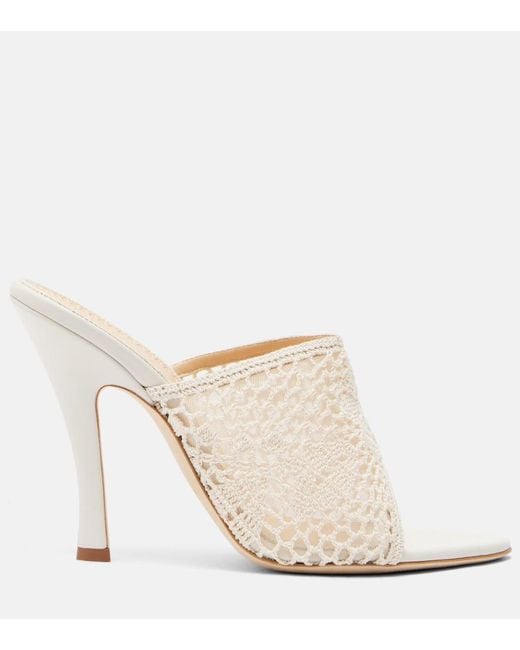 Magda Butrym Natural Crochet Mules