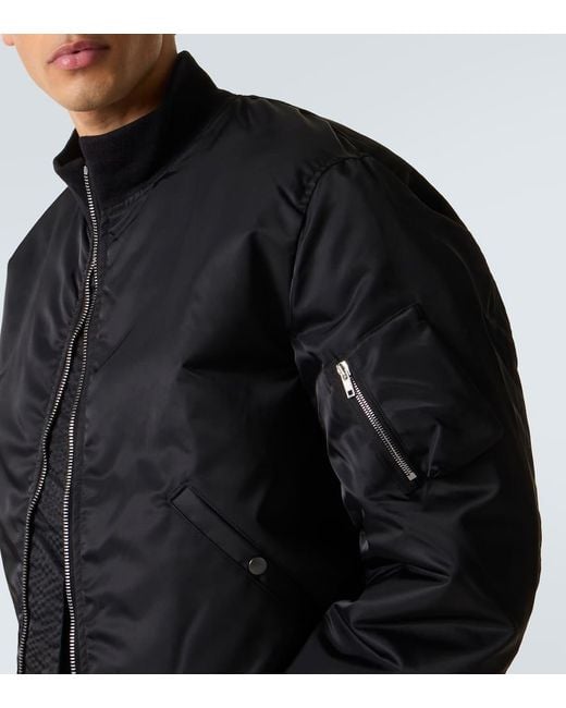 Veste Bomber Rick Owens pour homme en coloris Black