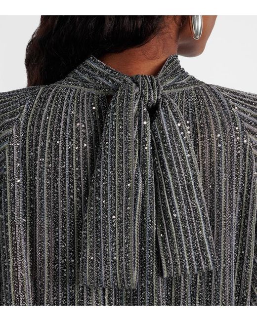 Missoni Gray Lame Minidress