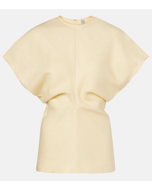 Totême  Natural Gathered Top