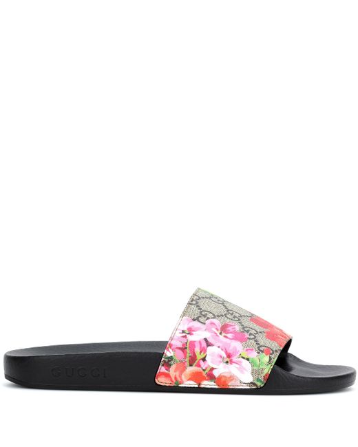 gucci bloom flip flops