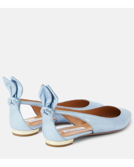 aquazzura drew flats