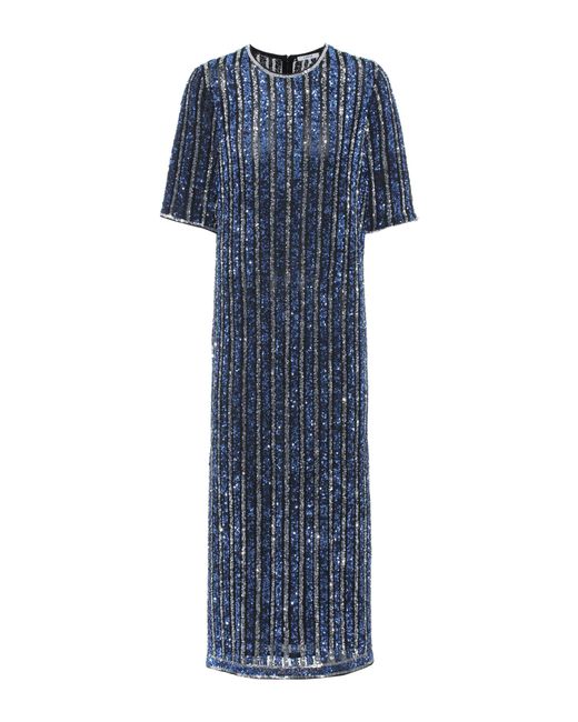 ganni glitter dress Ganni // Sequin Mini Dress – VSP Consignment main image 1