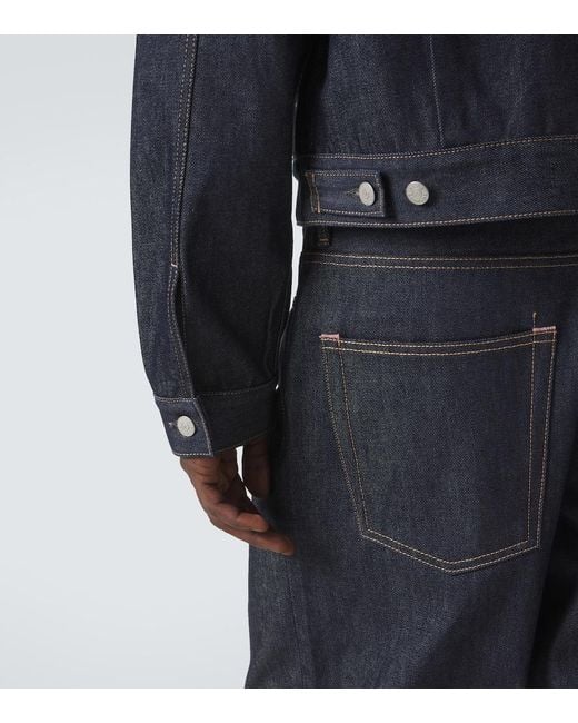 Acne Blue Denim Jacket for men