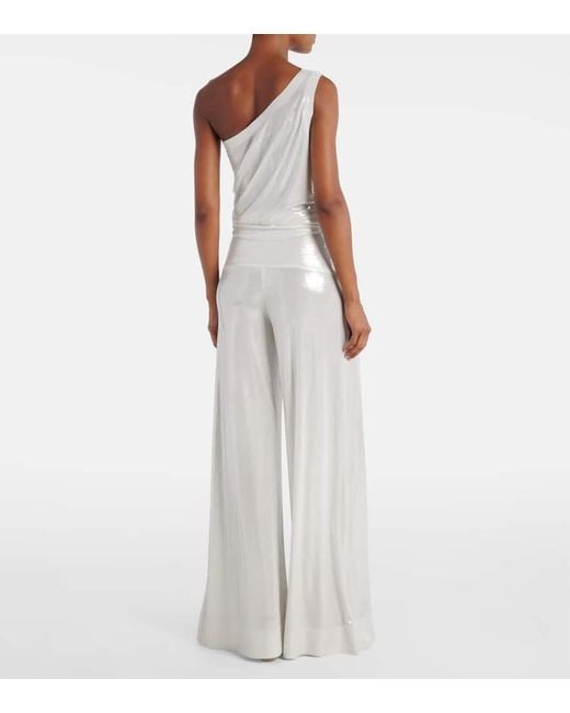 Pantalon Ample Norma Kamali en coloris White