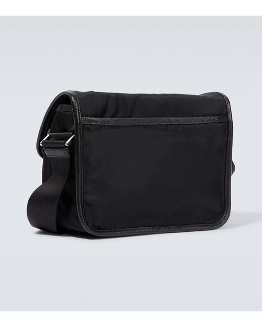 Prada Messenger Bag aus Re-Nylon in Black für Herren