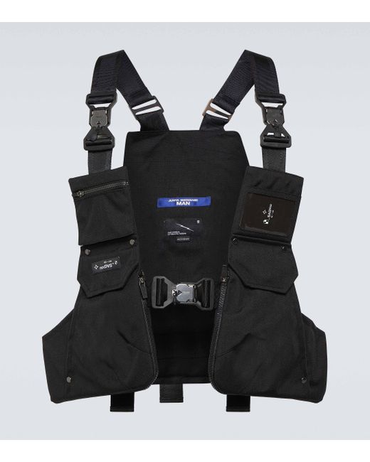 Junya Watanabe Black X Mxdvs Cargo Vest for men