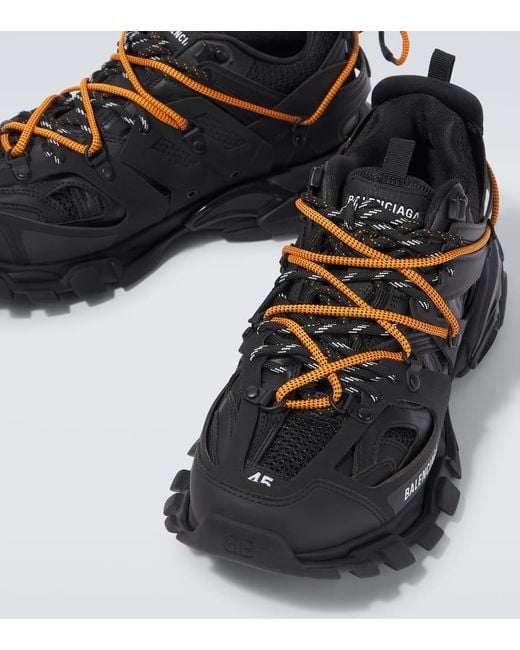 Balenciaga Sportschuhe Track Trail Schnürsenkel in Black für Herren