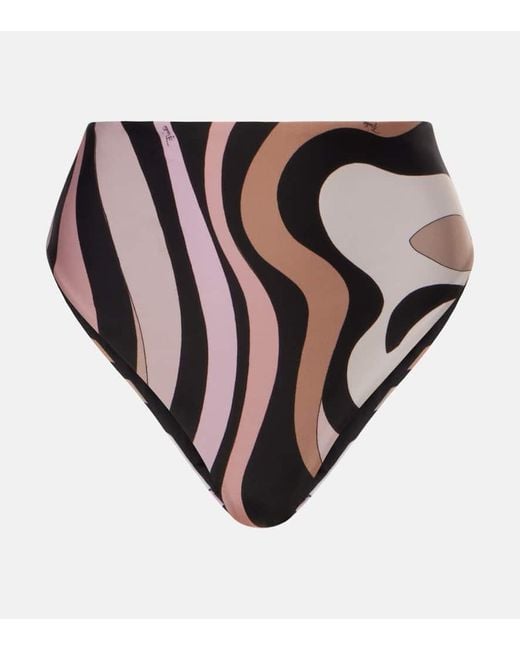 Emilio Pucci Pink Bikini-Hoeschen Marmo