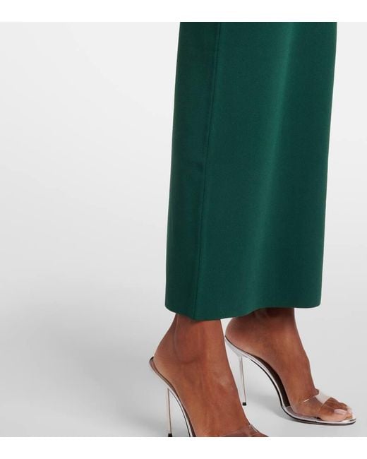 Christopher Esber Green Salacia Cutout Maxi Dress