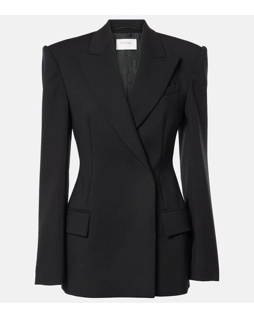 Sportmax Black Danzica Wool-Blend Blazer