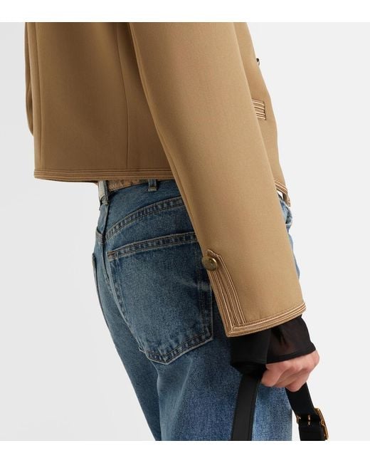 Nili Lotan Natural Blondie Virgin Wool Jacket