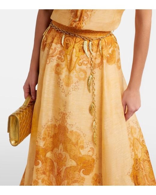 Cinturon De Cadena Con Charm Zimmermann de color White