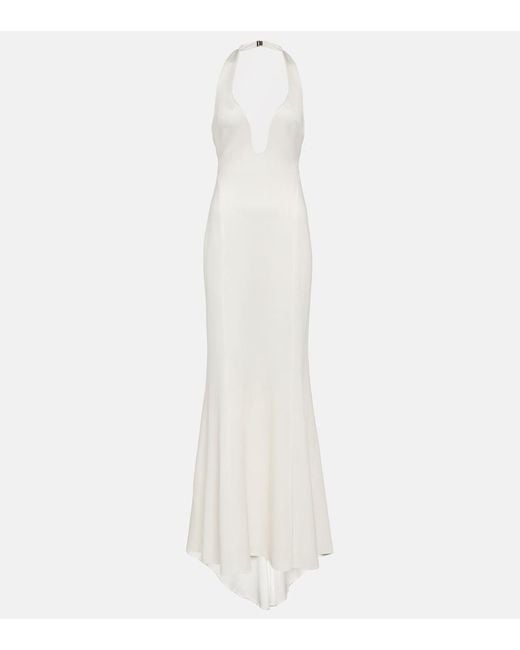 Galvan White Bridal Hebredes Gown