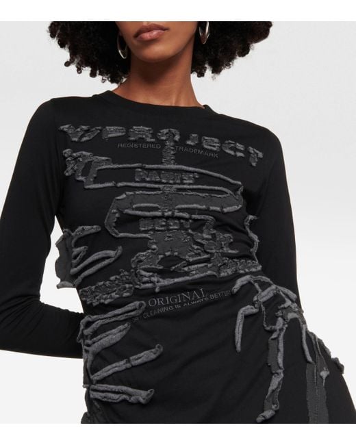 Y. Project Black Paris' Best Cotton Jersey Maxi Dress