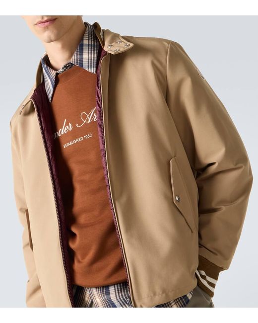 Moncler Natural Archivio Reversible Bomber Jacket for men