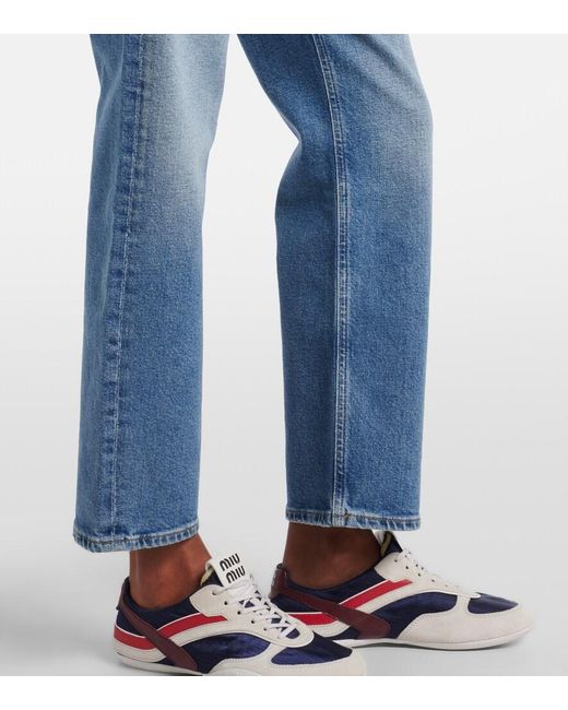 Citizens of Humanity Blue Anissa Straight Jeans