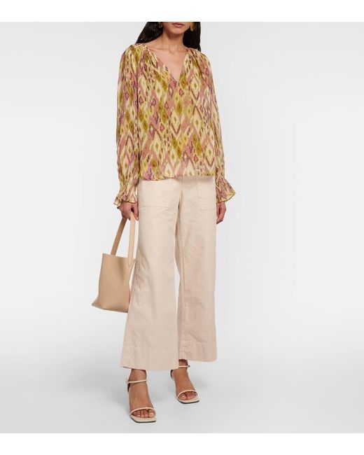 Blusa Kathy di Velvet in Metallic