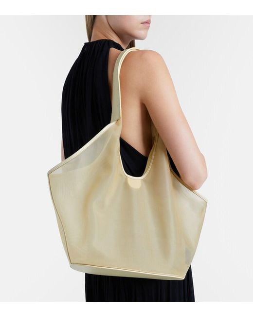 Aesther Ekme Natural Phantom Large Mesh Tote Bag