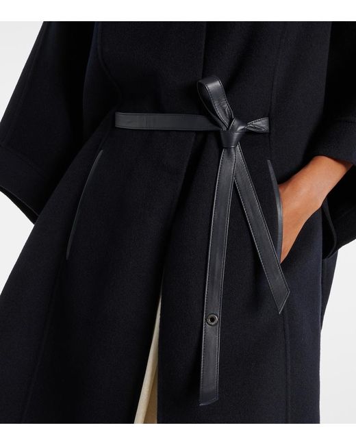 Loro Piana Blue Salzburg Cashmere Cape