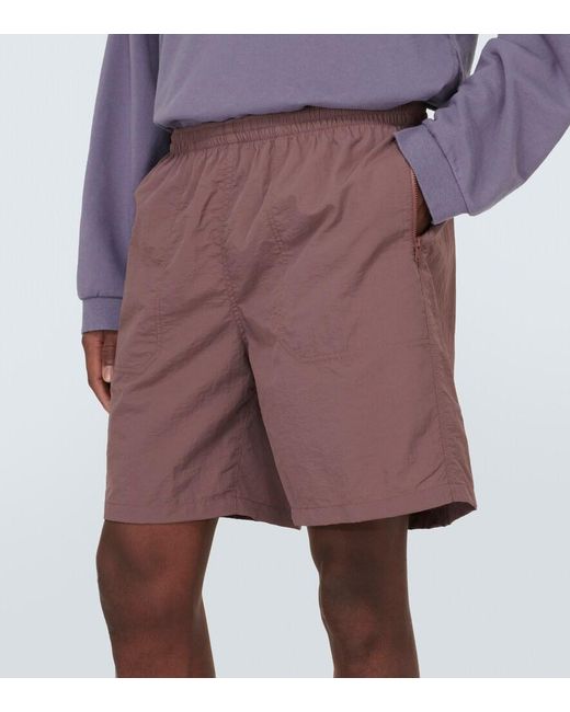Undercover Brown Technical Shorts for men