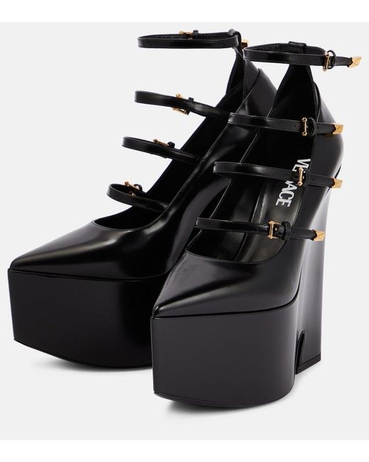 Versace Black Pumps