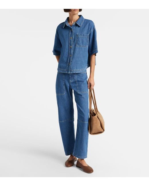 Velvet Blue Jeanshemd Kaddy