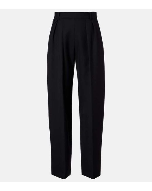 Khaite Blue Hose Dugan Aus Wolle