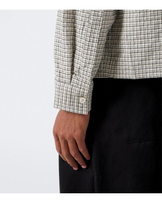 Camicia di Studio Nicholson in Gray da Uomo