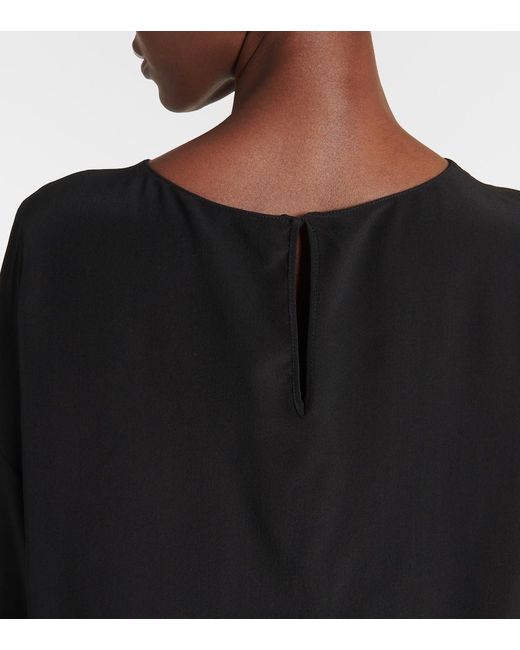 FFORME Black Zenni Silk T-Shirt