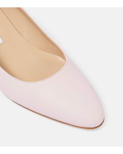 Manolo Blahnik Pink Pumps Lista 30 Aus Leder